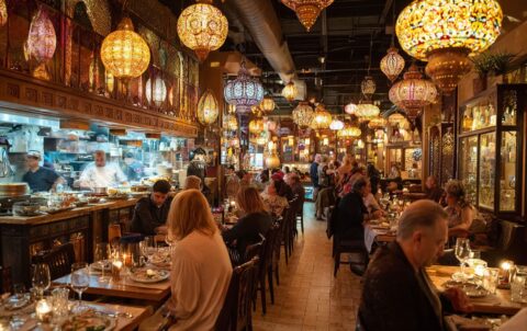 ambiance at Hatay restaurant