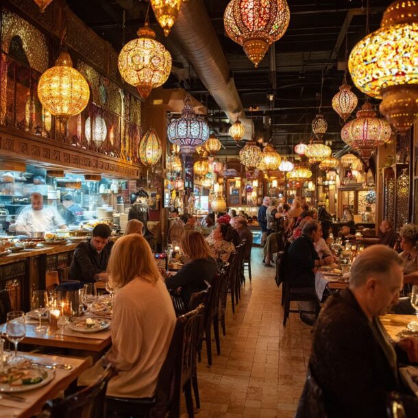 ambiance at Hatay restaurant