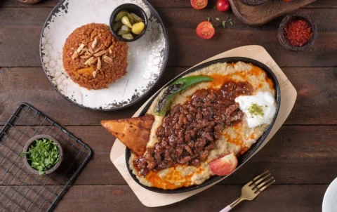 Turkish meal at Hatay